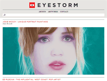 Tablet Screenshot of eyestorm.com